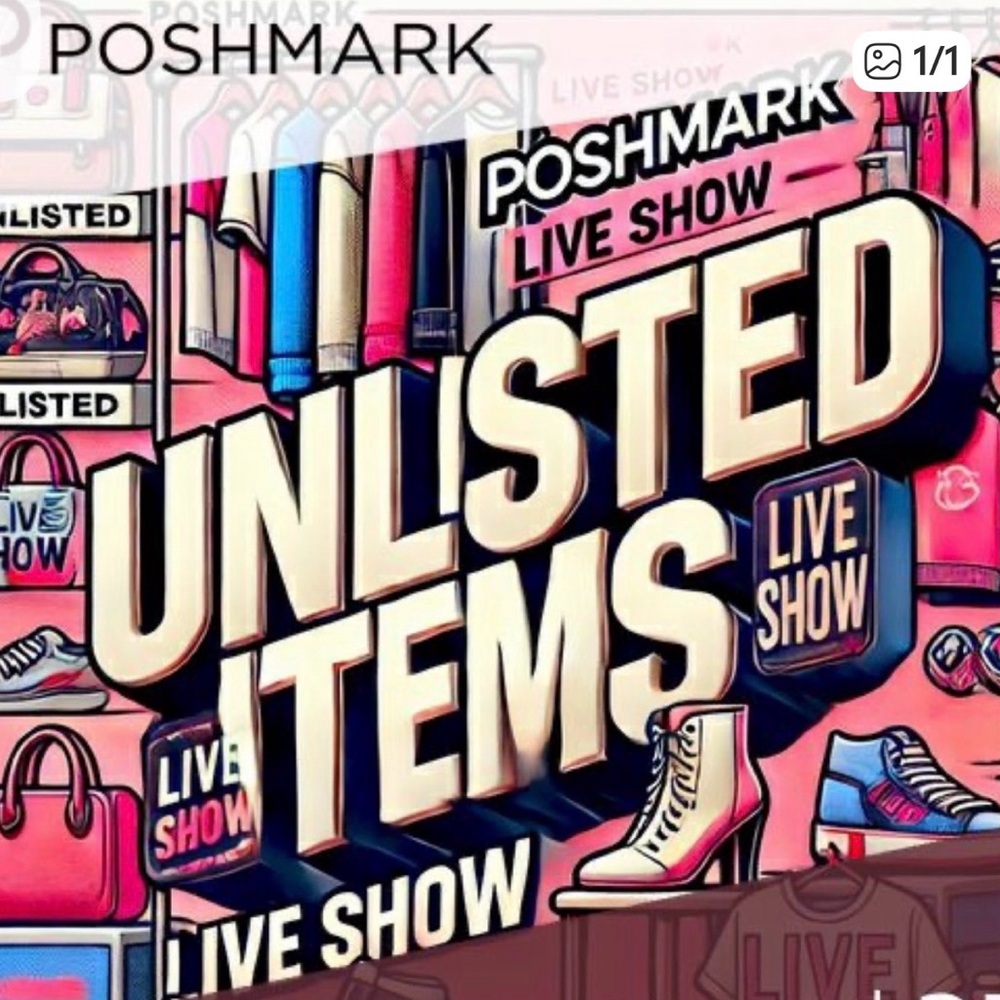 Poshmark Live Show "Unlisted Items" Women’s Misc Items